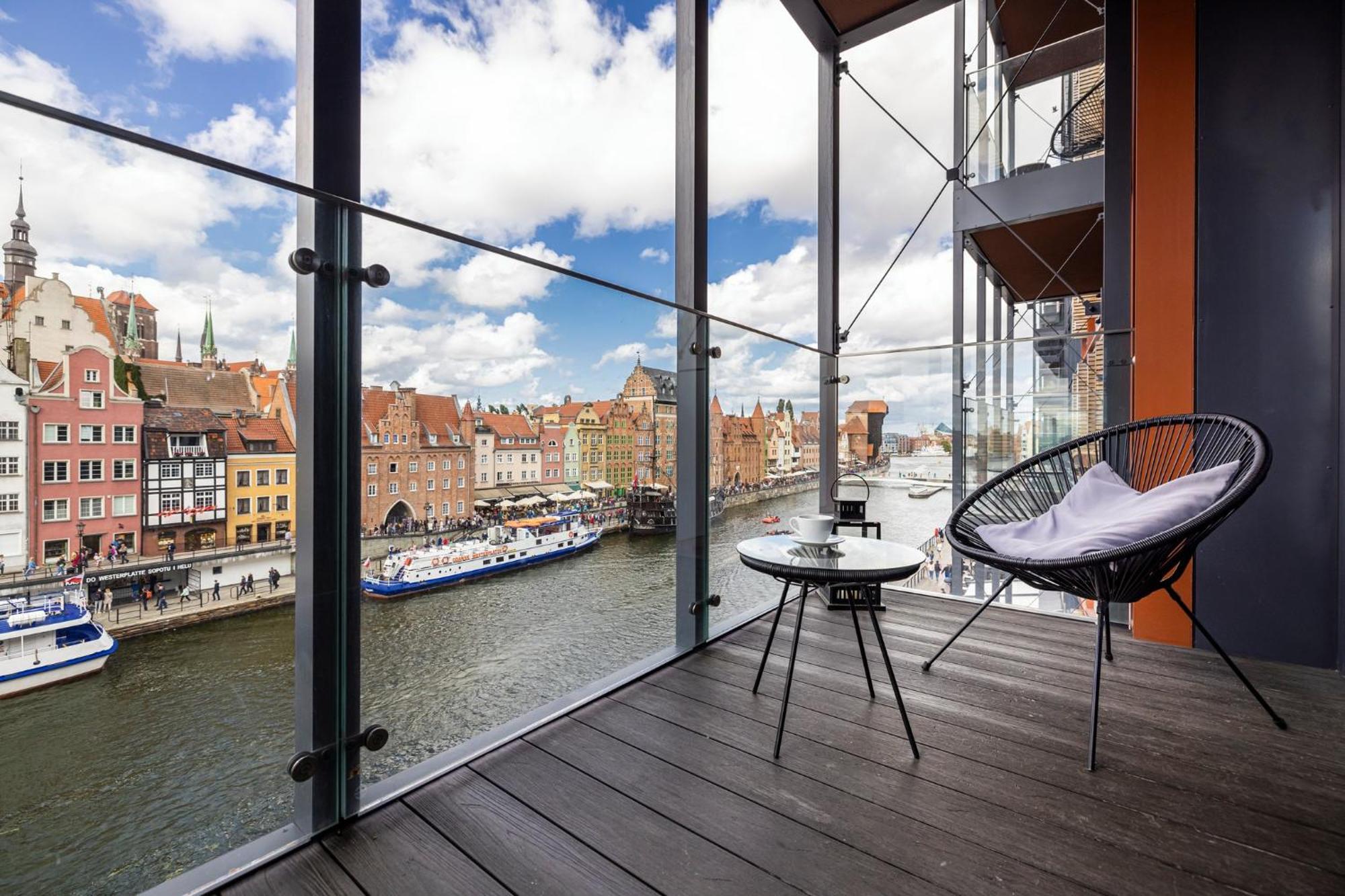 Rent Like Home - Apartamenty W Deo Plaza Danzica Esterno foto
