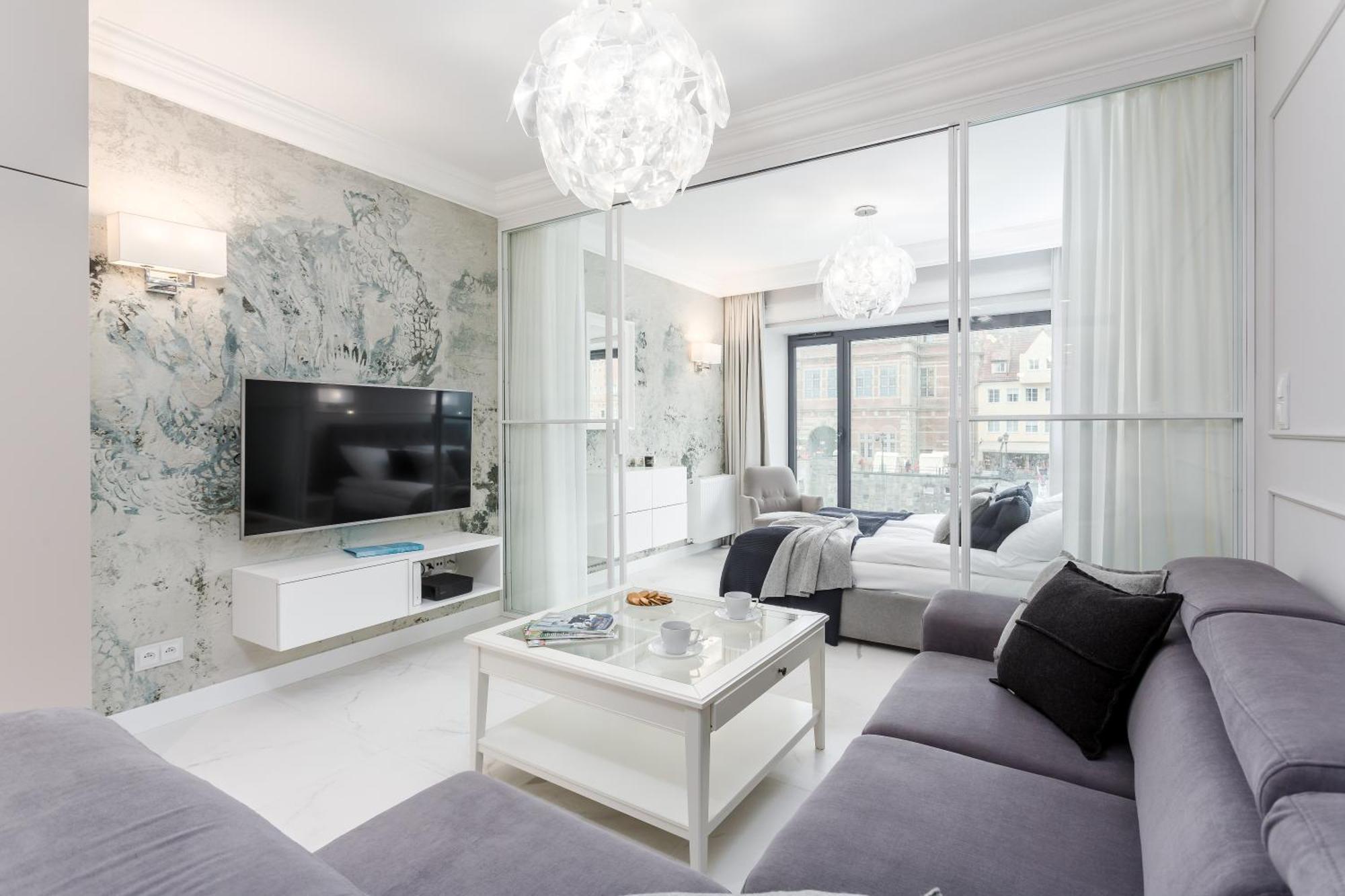 Rent Like Home - Apartamenty W Deo Plaza Danzica Esterno foto