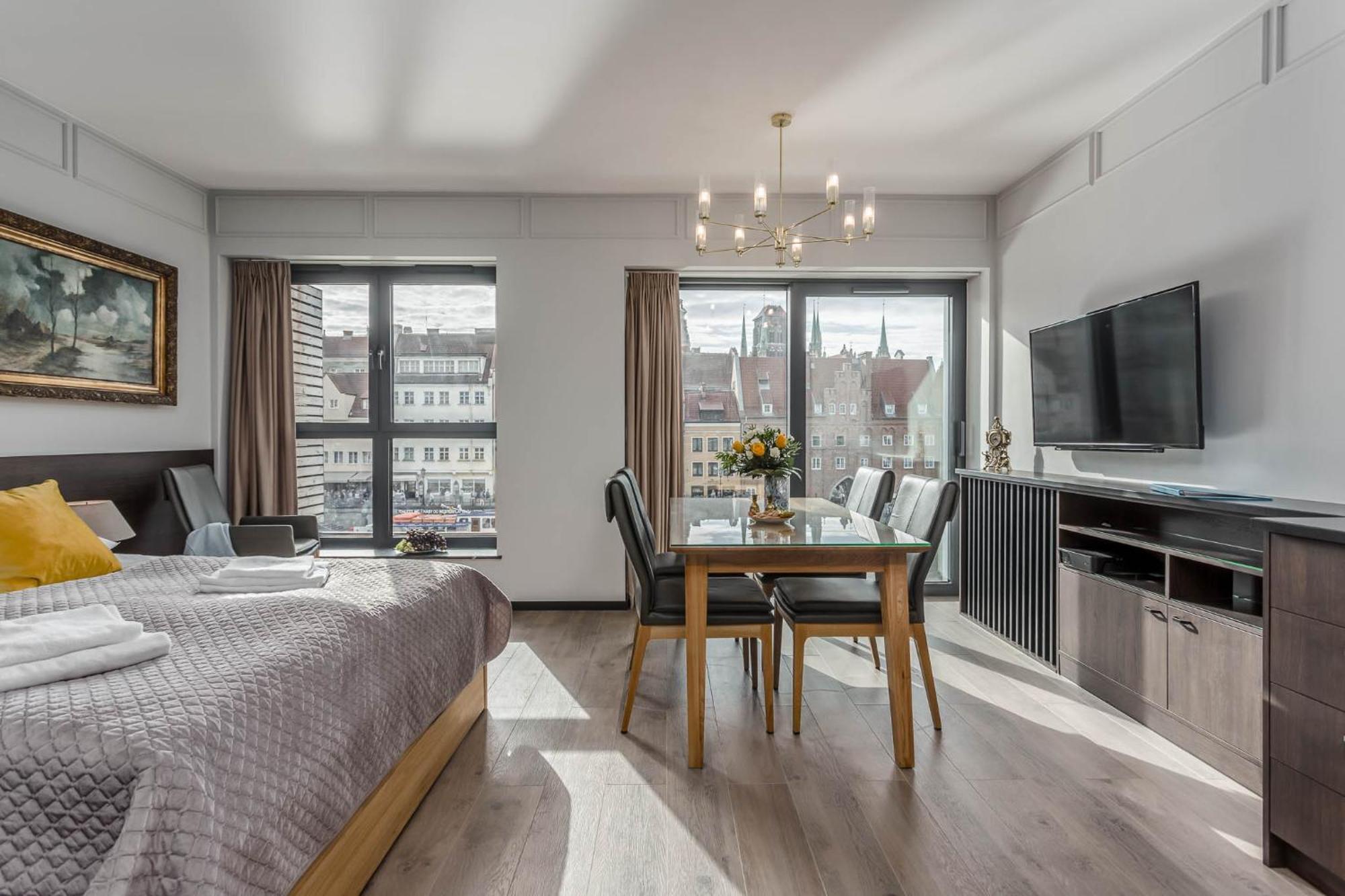 Rent Like Home - Apartamenty W Deo Plaza Danzica Esterno foto