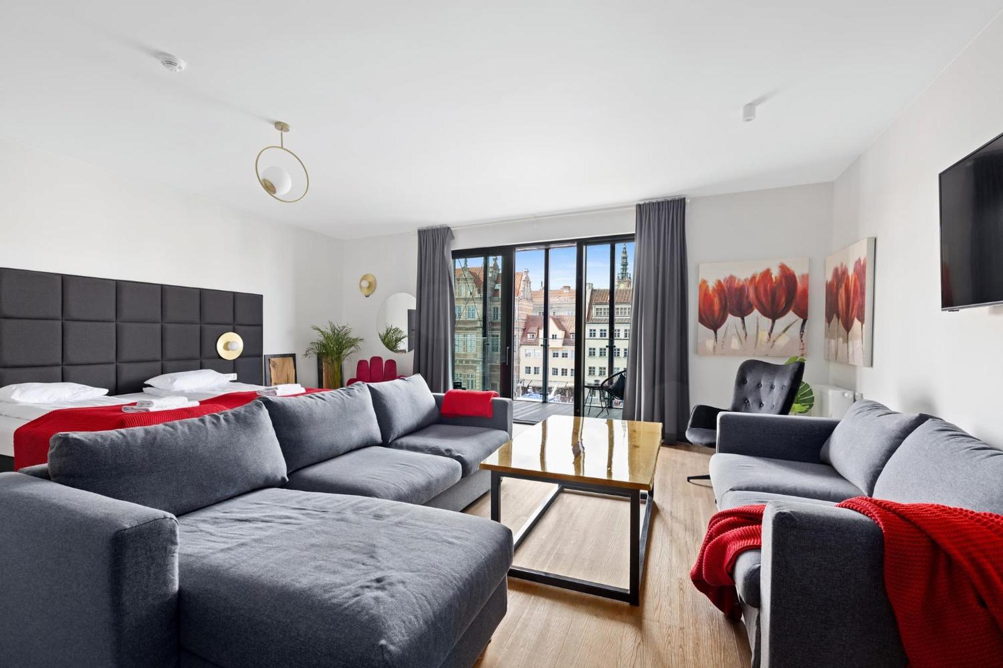 Rent Like Home - Apartamenty W Deo Plaza Danzica Esterno foto